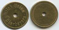 Deutschland Bayern Milchmarke Wertmarke Milk-Token Jeton G10960 - Milch-Union Oberbayern -