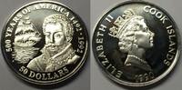 Cook Inseln 50 Dollars G0488 - Sir Francis Drake - 500 Years of America 1492-1992 Cook Islands -