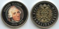 Österreich Medaille mit Colorauflage GY1221 - Joseph Haydn 1732-1809 - 1000 Jahre Österreich -