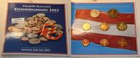 Österreich Offizieller Kursmünzensatz GN261 - Erster Euro KMS Original Mint Set Austria -