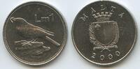Malta 1 Lira G3175 - Merill bird (Drossel) -