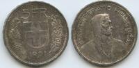 Schweiz Eidgenossenschaft 5 Franken Silber (5 Francs) H0223 - Alphirt Confédération Helvétia Switzerland Herdsman -