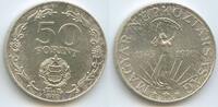 Ungarn Magyar Népköztársaság 50 Forint Silber G3799 - 25th Anniversary of Liberation 1945-1970 Hungary -