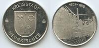 Deutschland Saarland Medaille G13422 - Kreisstadt Neunkirchen Straßenbahn -