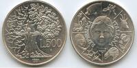Italien Republik 500 Lire Silber M#7623 - Flora and Fauna of Italy -