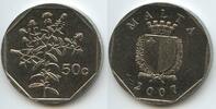 Malta 50 Cents G3179 - Tulliera Maltese Fleabane -