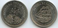 Kanada One Dollar Trade Token G6462 - Thermopylæ Segelschiff - Victoria, British Columbia 1983 Canada -
