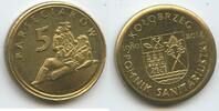 Polen Kołobrzeg Kolberg Medaille 5 Parseciakow G5020 - Pomnik Sanitariuszki w Kołobrzegu 1980-2014 Poland -