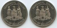Kanada Ontario Centennial Dollar - Token Souvenir Dollar G6469 - Belleville The Friendly City Canada -