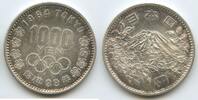 Japan 1000 Yen Silber M#1005 - Olympiade Tokyo Olympic Games -