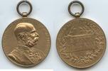 Österreich Kaiserreich Bronzemedaille GX127 - Signum Memoriae Kaiser Franz Joseph I. 1848-1898 Austria -