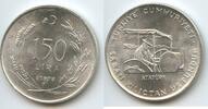 Türkei 150 Lira Silber M#6484 - FAO Atatürk auf Traktor Turkey -