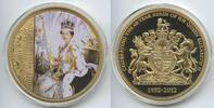 Großbritannien Gigant Medaille M#0317 - 50 Jahre Krönung von Queen Elisabeth II. -