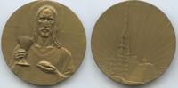 Österreich Wien Große Bronzemedaille M#0299 - Internationaler Eucharistischer Kongress Stephansdom -