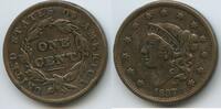Vereinigten Staaten von Amerika USA One Coronet Head Cent G16100 - Liberty Head - Matron Head Modified - United States -