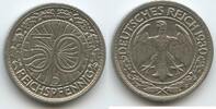 Deutsches Reich Weimar 50 Reichspfennig G10379 - Germany Weimar Republic -
