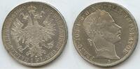 Österreich Kaiserreich Wien 1 Florin (Fl, Gulden) Silber M#8308 - Kaiser Franz Joseph. 1848-1916 Austria -