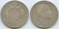 Österreich Kaiserreich 1 Vereinstaler Silber GB1204 - Franz Joseph I. 1848-1916 Austria -