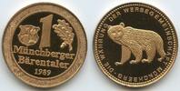 Deutschland Bayern Medaille 1 Münchberger Bärentaler G10923 - Die Währung der Währung der Werbegeinschaft Münchberg -