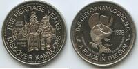 Kanada British Columbia Canada Spoolmak Trade Dollar G10861 - The Shuswap Tribe Kamloops, British Columbia -