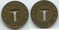 Dänemark Strassenbahnmarke Jeton Transport Tram-Token T003 - Aarhus Sporveje Denmark -