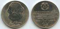 Deutsche Demokratische Republik 20 Mark G12872 - Karl Marx 1818-1883 DDR -