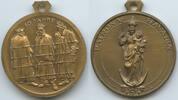 Deutschland Bayern München Bronzemedaille PA689 - 10 Jahre Kriegsgefangenschaft - Patrona Bavariae - Madonna & Kind -