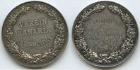 Deutsches Reich Weimar Verdienstmedaille Vogelzüchter Silber M#7362 - Verein Kanaria Braunschweig - Spezialmedaille für gute Knorre -