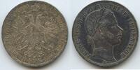 Österreich Kaiserreich Wien 1 Florin (Fl, Gulden) Silber G5643 - Kaiser Franz Joseph. 1848-1916 Austria -