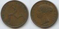 Isle of Man 1/2 Penny G2209 - RARE HIGH GRADE - Queen Victoria 1837-1901 -