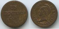Frankreich Paris Un Centime 1798 AN7 A M#8449 - France First Republic Se... 5.20 £  +  6.94 £ shipping