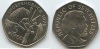 Seychellen 5 Rupees G11467 - Kokospalme - Declaration of Independence - James Mancham - Seychelles -