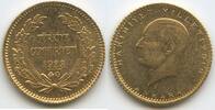 Türkei 25 Kurush Gold M#5476 - Mustafa Kemal Atatürk - Türkiye Cumhuriyet Turkey -