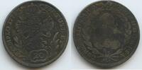 RDR Österreich Günzburg 20 Kreuzer Silber M#6003 - Joseph II. 1765-1790 -