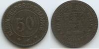 Deutsches Reich Bayern 50 Pfennig Kriegsgeld M#8521 - Verwaltung der Stadt Pirmasens - Kleingeldersatzmarke -