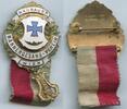 Abzeichen Anstecknadel emailliert nd. Österreich Kaiserreich Wien GX240 - Neubauer Männergesangs-Verein Wien Vorzüglich