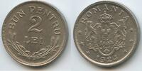 Rumänien 2 Lei G0638 - Ferdinand I. 1914-1927 -