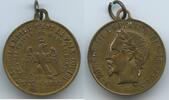 Medaille Allgemeines Wahlrecht 1852 Frankreich France M#8531 - Rétablissement de l’Empire par suffrage universel Napoleon III. Vorzüglich