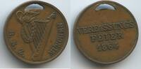 Deutsches Reich Bayern Medaille M#8576 - B.S.Z. München Verfassungsfeier - Bürger-Sänger-Zunft - Harfe -