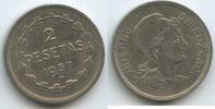 Spanien Bürgerkrieg Euzkadi 2 Pesetas 1937 G8867 - Spain Civil War Visca... 12.14 £  +  8.67 £ shipping