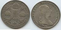 RDR Österreichische Niederlande Italien 1 Crocione (1 Kronentaler) Silber M#2013 - Josef II. 1765-1790 Italy Milano Italian States Belgium Austria -