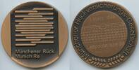 Deutschland Bayern München Große Bronzemedaille GN1295 - Münchener Rückversicherungs-Gesellschaft - Leopoldstraße 36 -