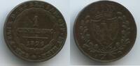 Italien Sardinien 1 Centesimo 1826 L Genoa G0972 - Carlo Felice 1821-183... 10.40 £  +  8.67 £ shipping