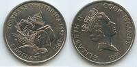 Cook Inseln - Cook Islands 5 Dollars GS1073 -Christopher Columbus Discovery of America 1492 - Elizabeth II. -