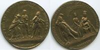 RDR Österreich Spotmedaille GX174 - Kammerzofe, nackte Königin Maria Theresia und Friedrich II. Preussen -