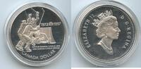 Kanada One Dollar Silber GS948 - 25th Anniversary Hockey Victory - Elisabeth II. 1952-2022 Canada -
