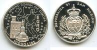 San Marino 10.000 Lire Silber G0064 - E U R O Euroeinführung -