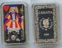 Kanada 15 Dollars GN656 - Jack of Hearts Elizabeth II. Rectangular Canada -