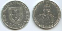 Portugal Republik - República Portuguesa 50 Escudos Silber G7977 - Centenary of the birth of Marechal Carmona -