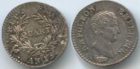 (Quart) ¼ Franc 1804 (An13) A Paris Frankreich G9202 - RAR Napoleon I. 1804-1814, 1815 France Premier Consul Fast unzirkuiert